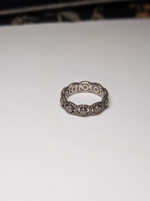 Genuine Sterling Silver Pandora Ring | Size L 1/2 | S925 ALE Silver