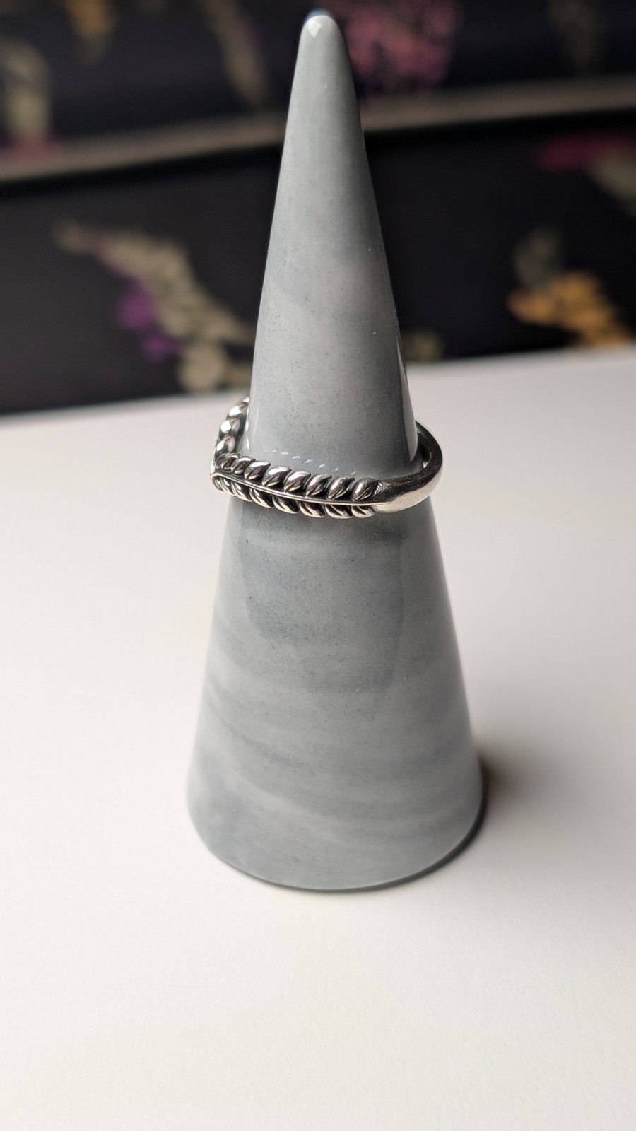 Genuine Sterling Silver Pandora Wishbone Ring | Size M | S925 ALE Silver - Image 7