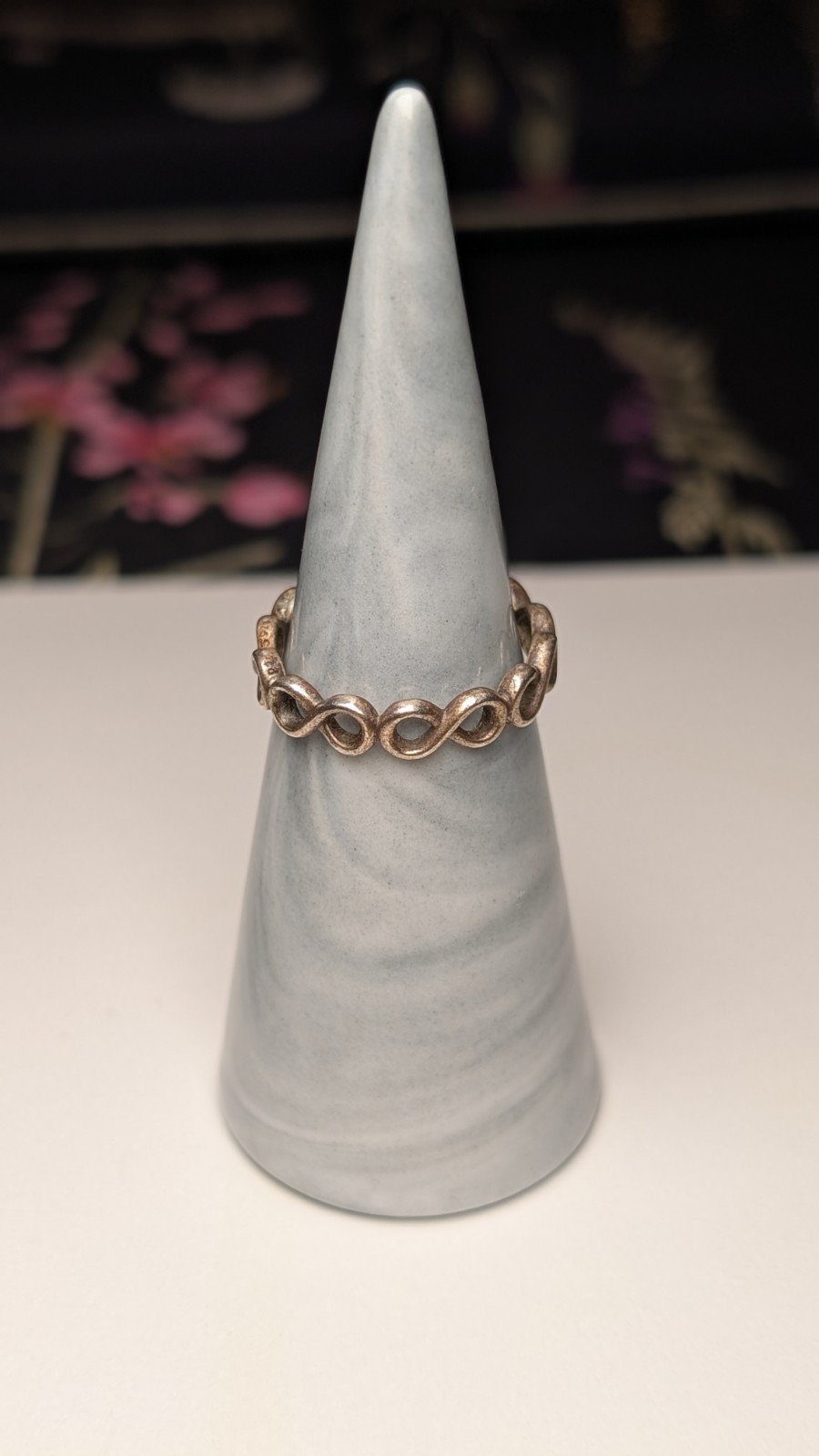 Genuine Sterling Silver Pandora Infinity Ring | Size N 1/2 | S925 ALE Silver - Image 6