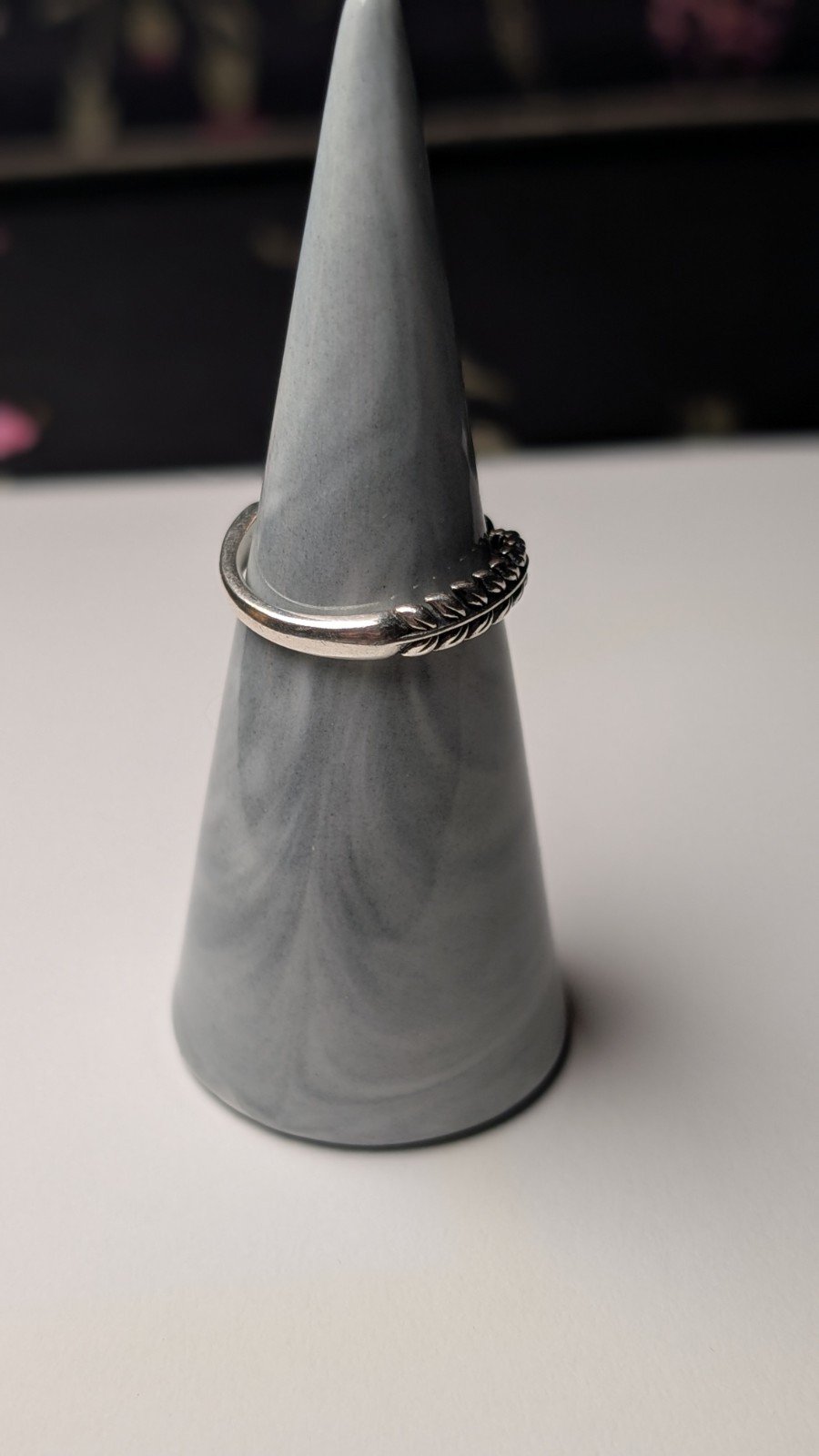 Genuine Sterling Silver Pandora Wishbone Ring | Size M | S925 ALE Silver - Image 8