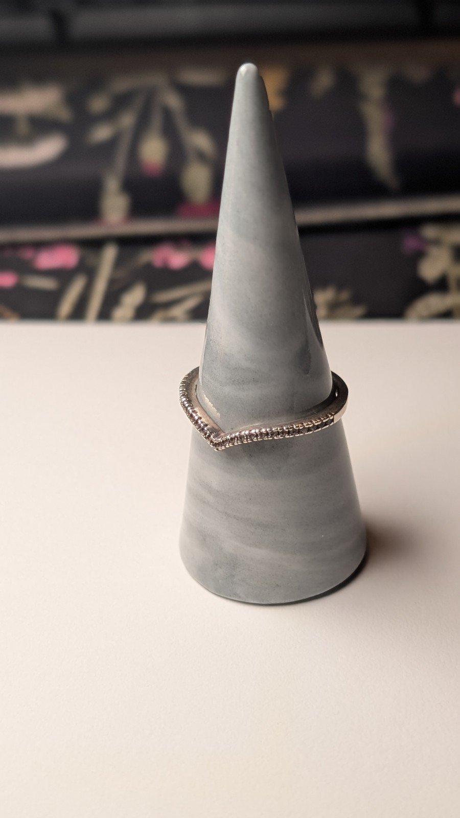 Genuine Sterling Silver Pandora Wishbone Ring | Size V 1/2 | S925 ALE Silver - Image 6