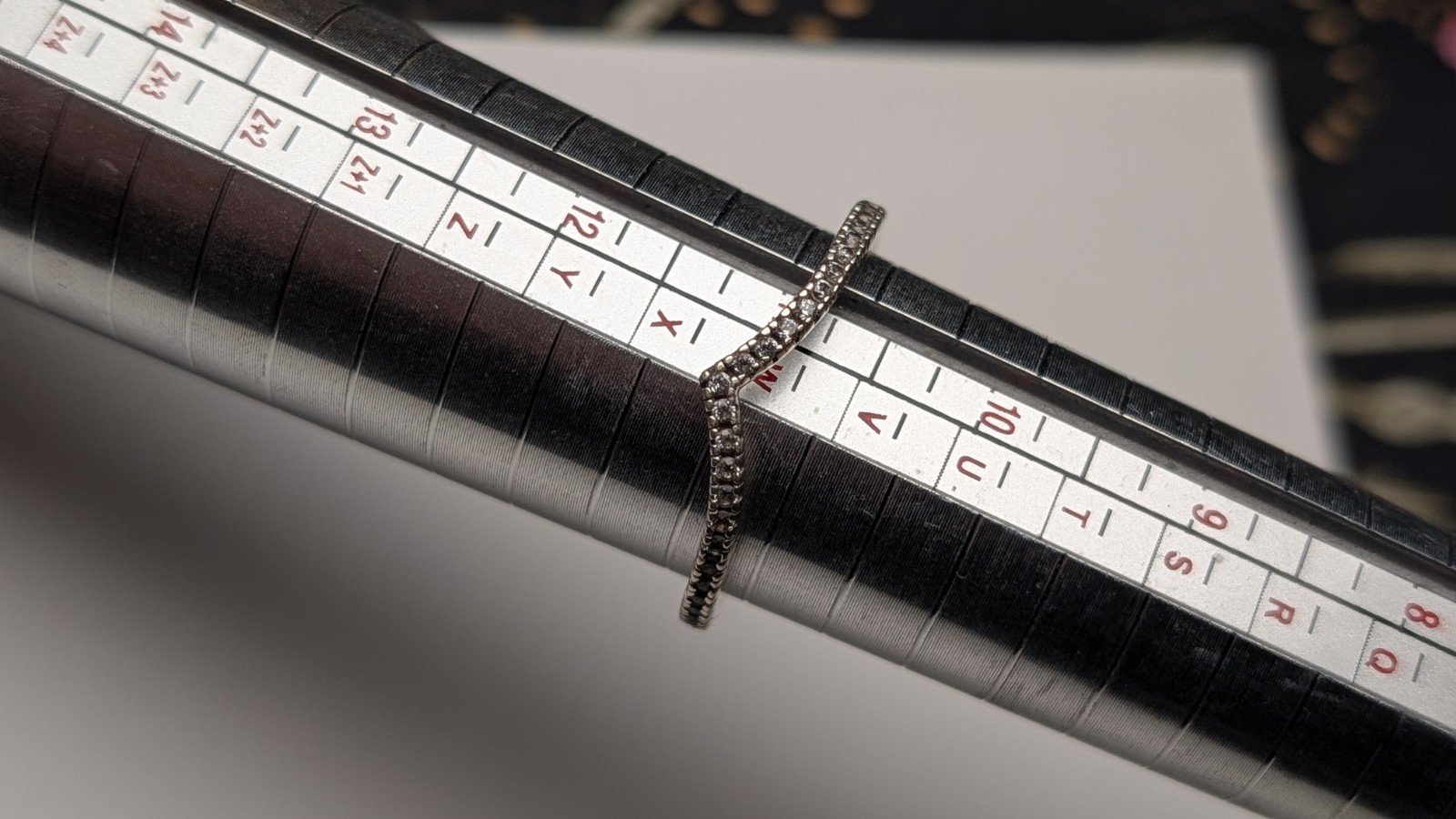 Genuine Sterling Silver Pandora Wishbone Ring | Size V 1/2 | S925 ALE Silver - Image 8