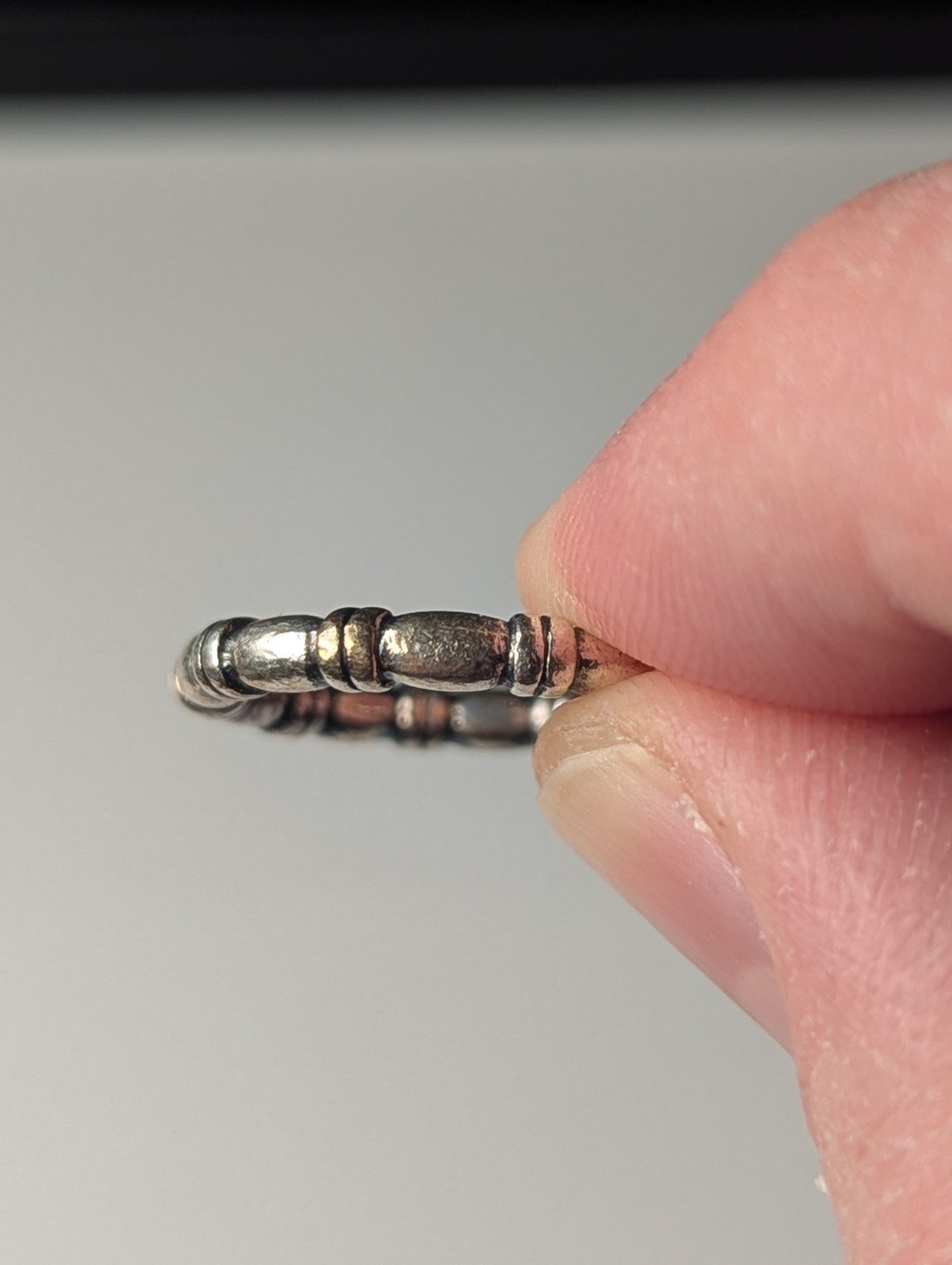 Genuine Sterling Silver Pandora Hold Your Hand Ring | Size K 1/2 | S925 ALE - Image 3