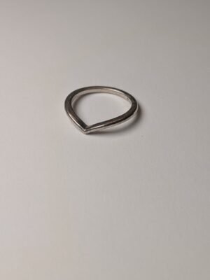 Genuine Sterling Silver Pandora Wishbone Ring | Size K 1/2 | S925 ALE Silver