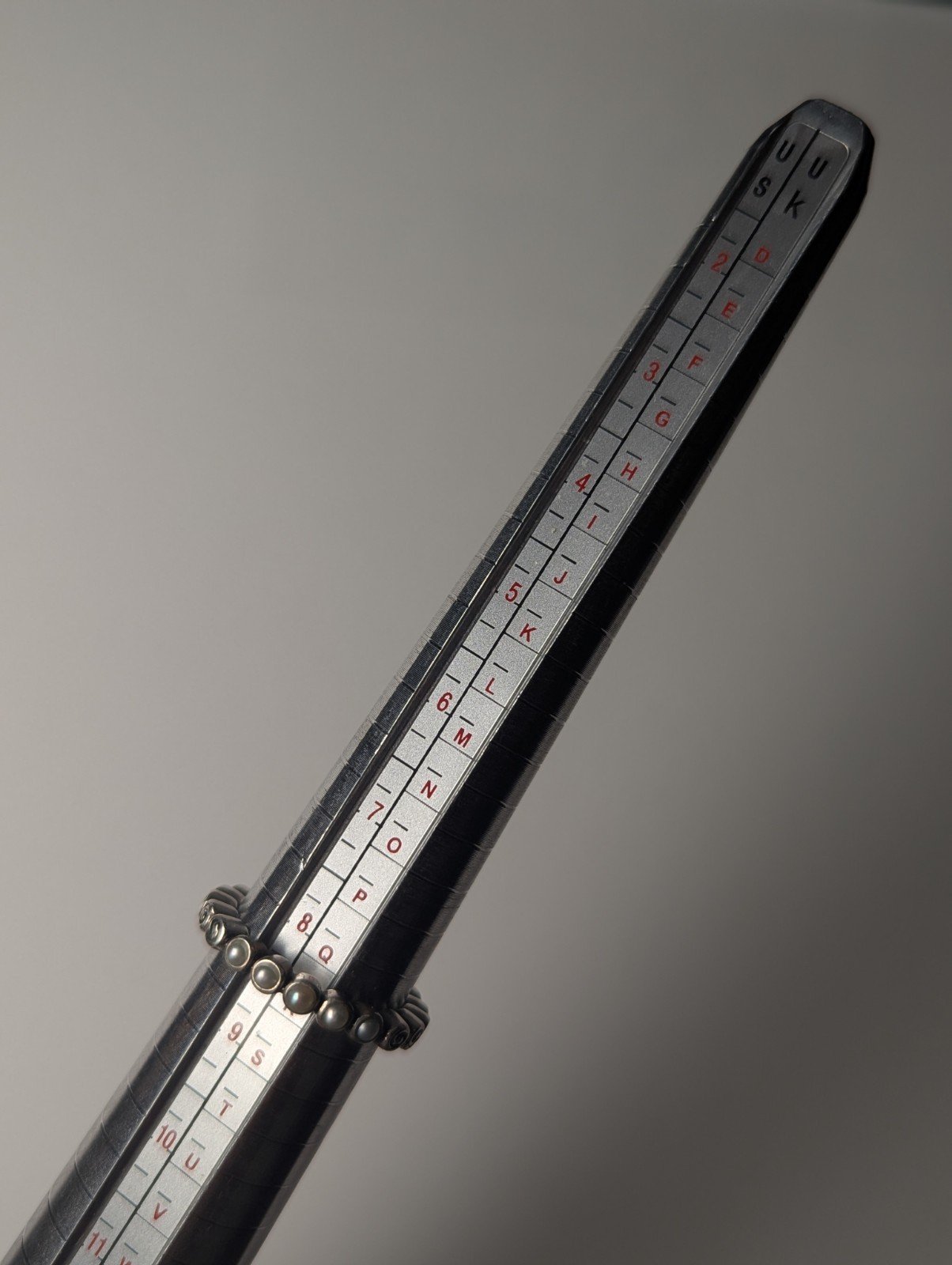 Genuine Sterling Silver Pandora Pearl Open Treasure Birthstone Ring | Size Q 1/2 - Image 6