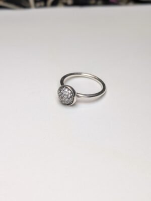 Genuine Sterling Silver Pandora Cluster Ring | Size K | S925 ALE Silver