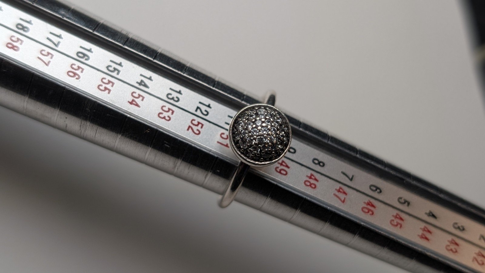 Genuine Sterling Silver Pandora Cluster Ring | Size K | S925 ALE Silver - Image 9