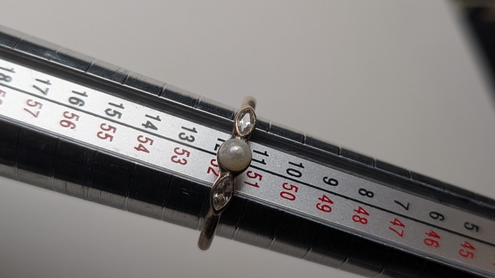 Genuine Sterling Silver Pandora Pearl Ring | Size L 1/2 | S925 ALE Silver - Image 4