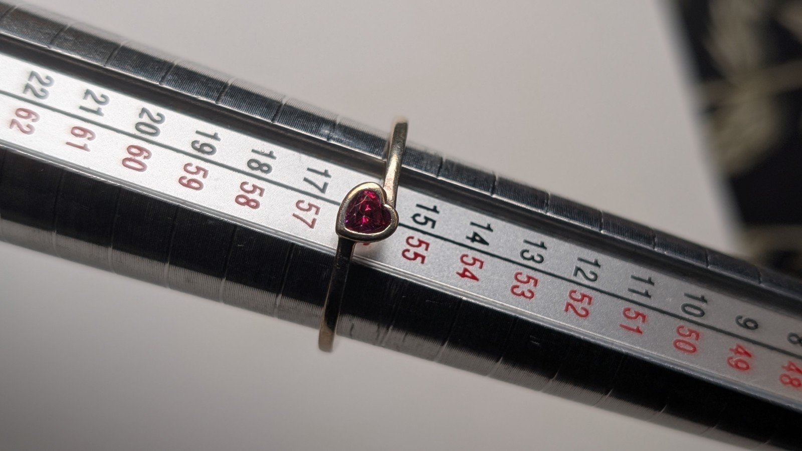 Genuine Sterling Silver Pandora Pink Heart Ring | Size P | S925 ALE Silver - Image 8