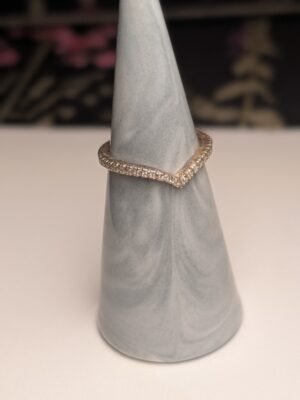 Genuine Sterling Silver Pandora Wishbone Ring | Size M | S925 ALE Silver