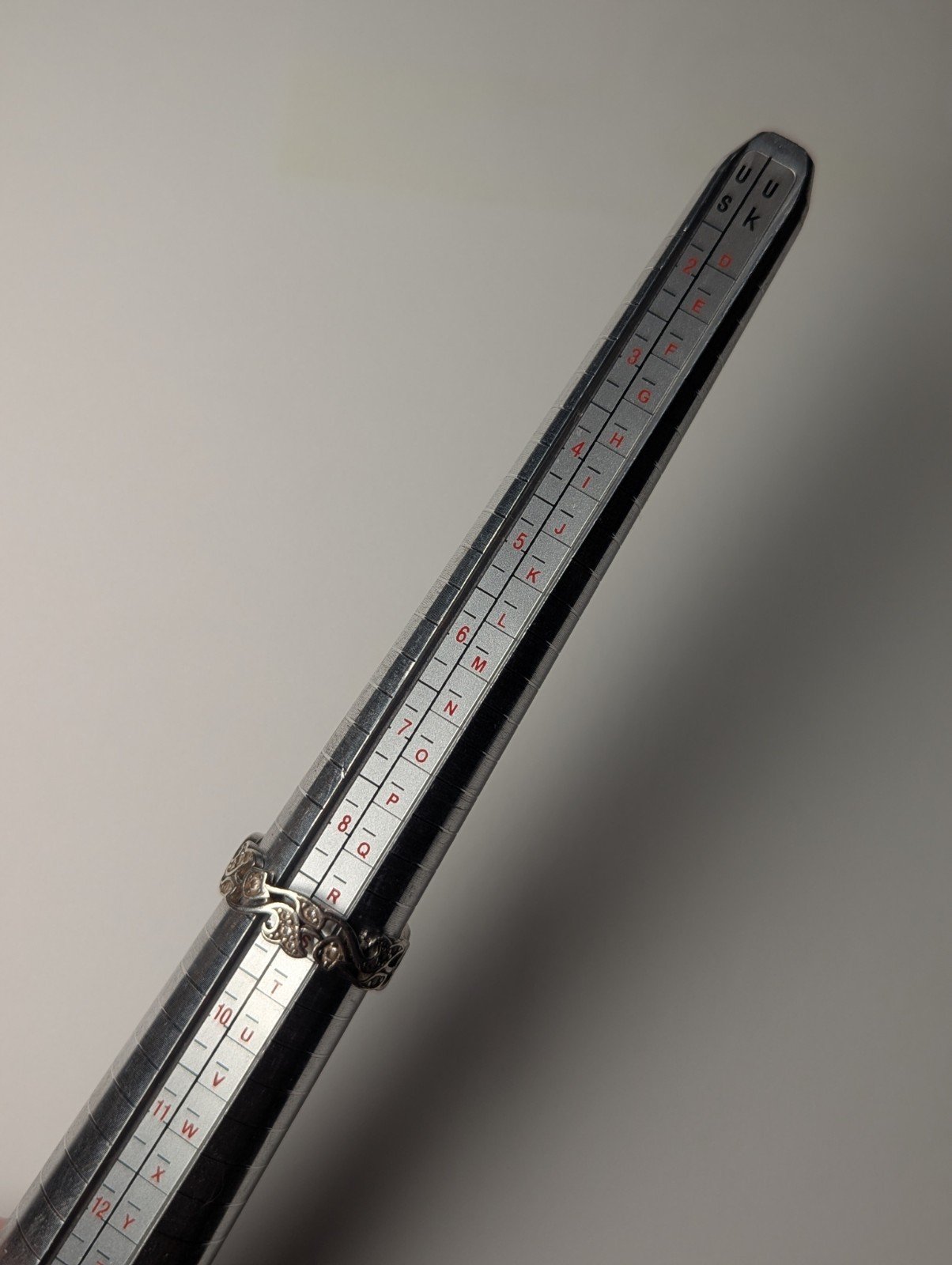 Vintage Sterling Silver Clear CZ Gemstone Openwork Ring | Size R 1/2 | 925 - Image 8