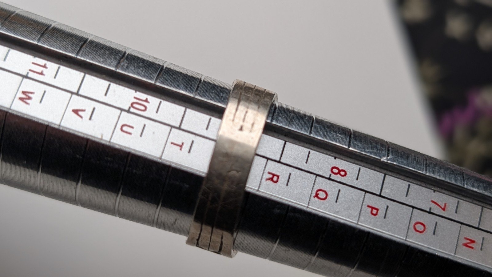 Vintage Sterling Silver Leaf Grape Vine Cut Out Ring | Size R 1/2 | 925 - Image 6