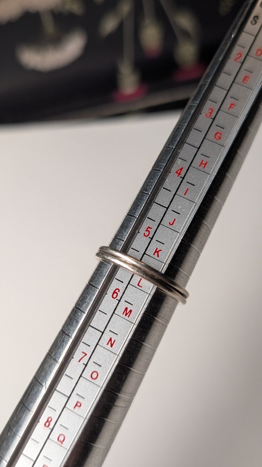 Vintage Sterling Silver Grey Moonstone Ring | Size K 1/2 | 925 Silver - Image 7