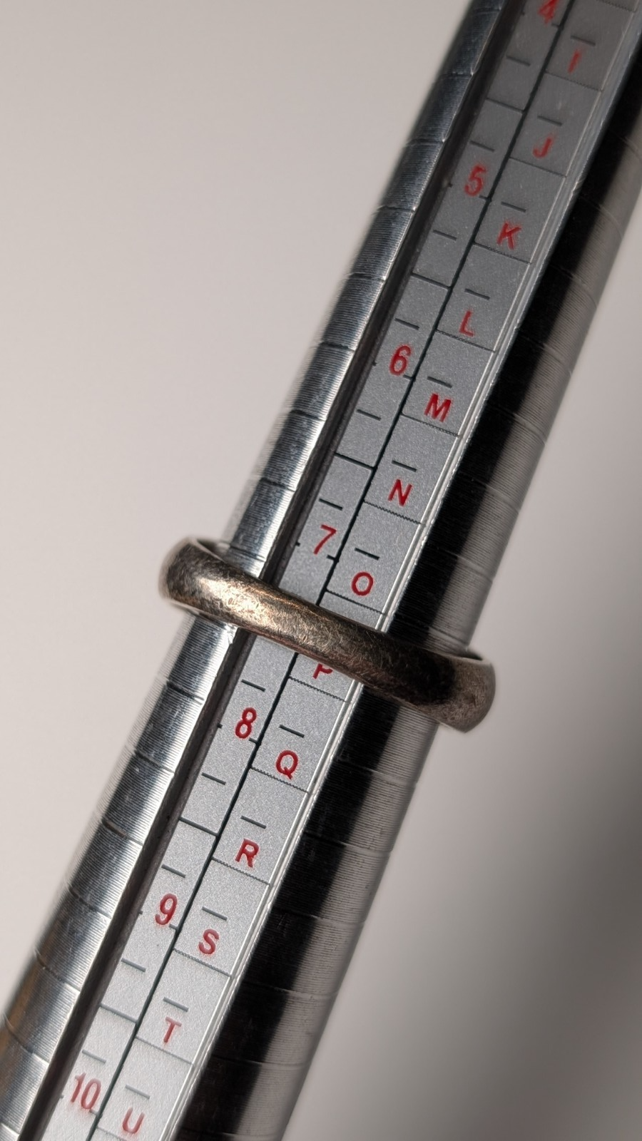 Vintage Sterling Silver Amethyst Ring | Size O 1/2 | 925 Silver - Image 8