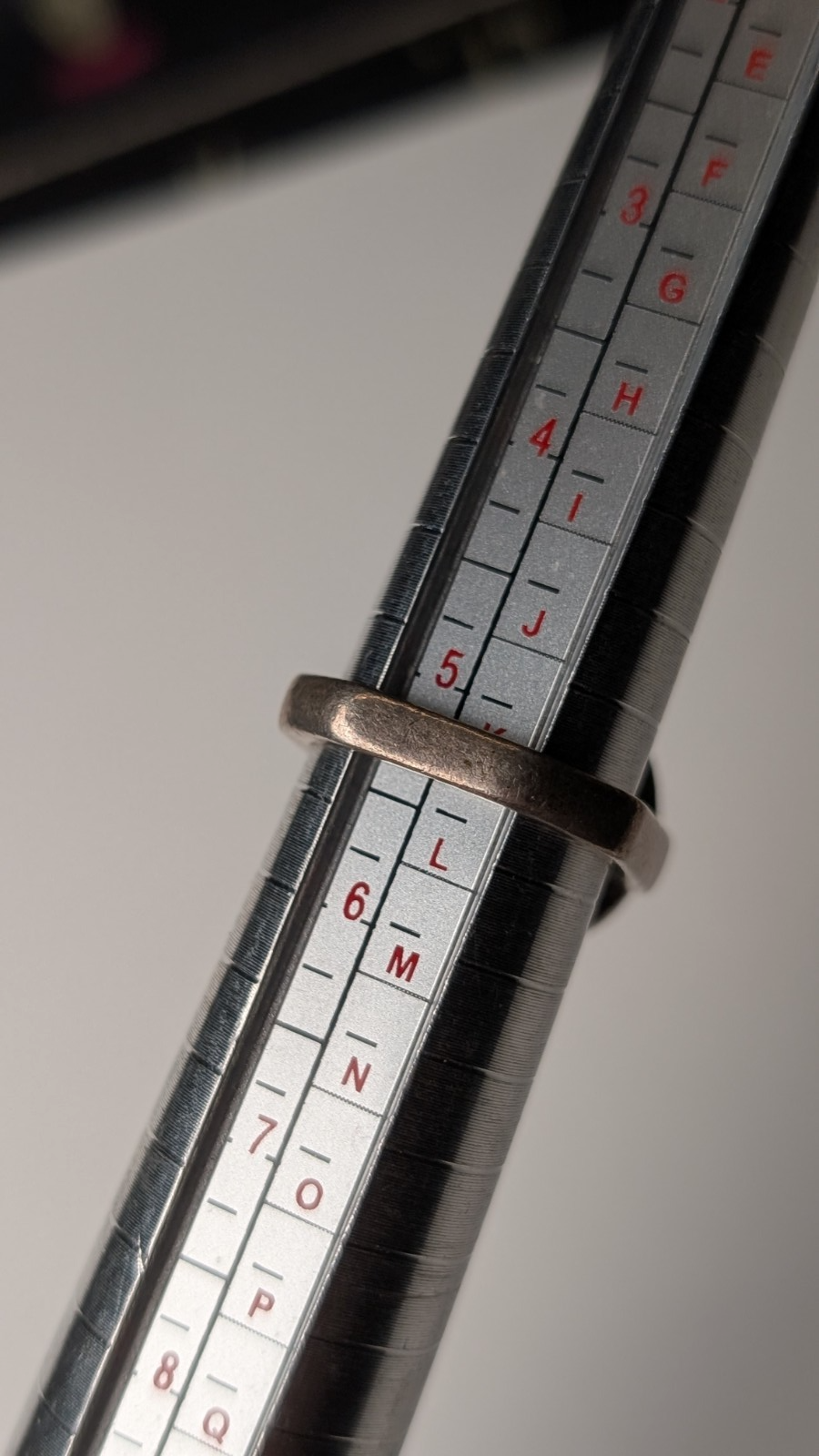 Vintage Sterling Silver Squared Carnelian Gemstone Ring | Size K | 925 Silver - Image 9