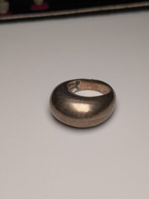 Vintage Sterling Silver Chunky Statement Ring | Size P | 10.91g