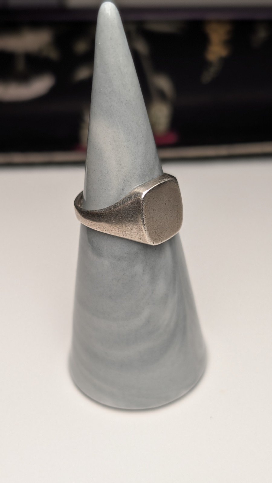 Vintage Sterling Silver 1968 Men's Signet Ring | Size L | 925 Silver - Image 6