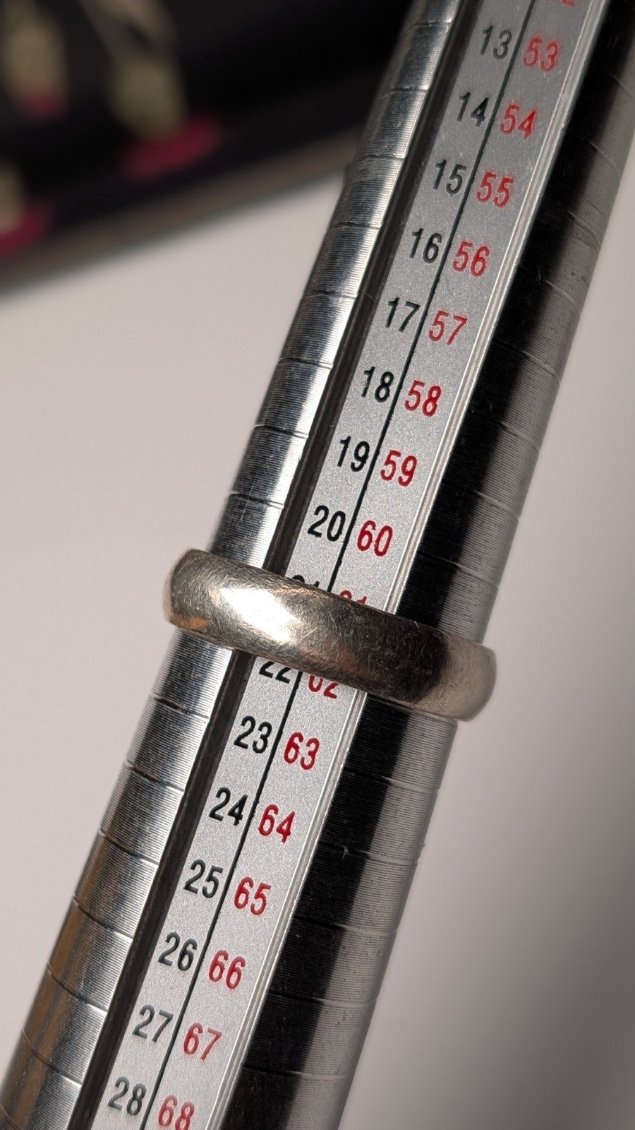 Vintage Sterling Silver Mexico Simple Band Ring | Size T | 925 Silver - Image 3