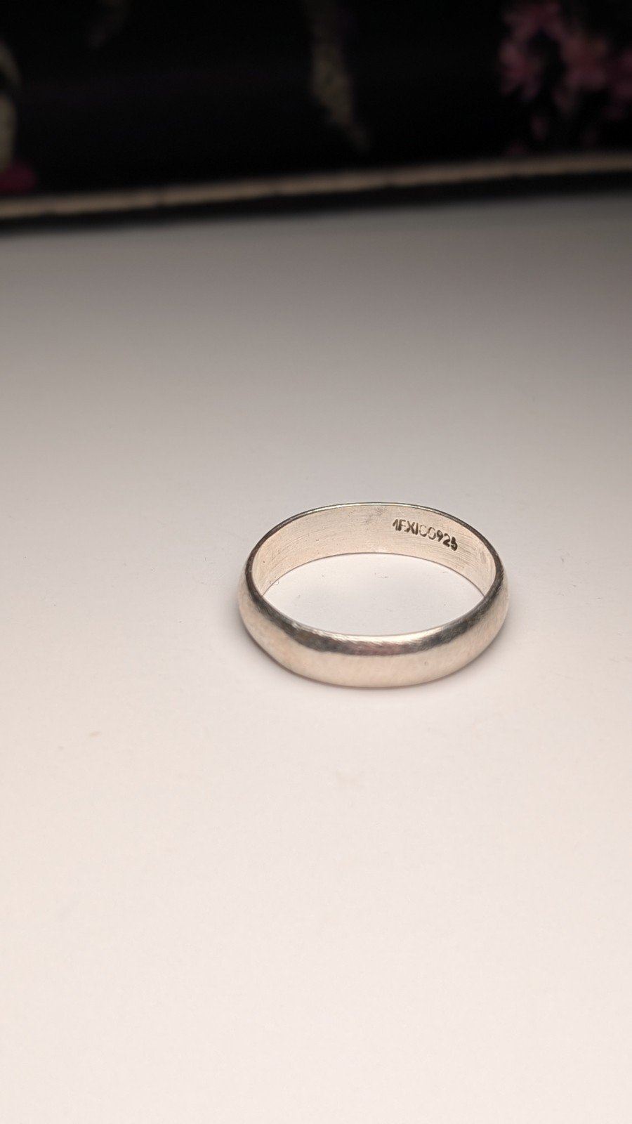 Vintage Sterling Silver Mexico Simple Band Ring | Size T | 925 Silver - Image 5