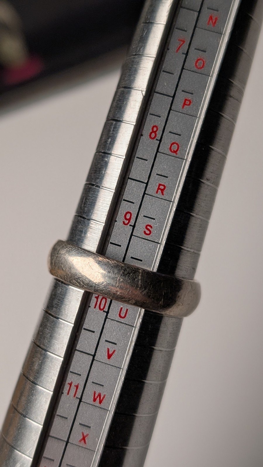 Vintage Sterling Silver Mexico Simple Band Ring | Size T | 925 Silver - Image 6