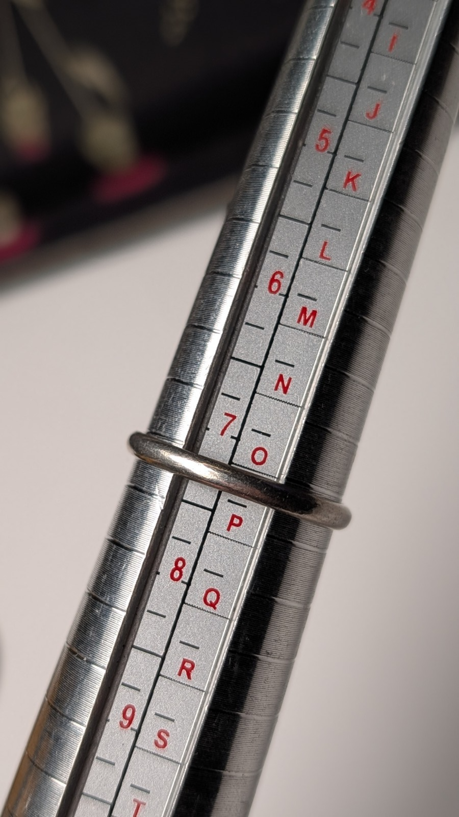 Vintage Sterling Silver Clear / Smokey Quartz Ring | Size O | 925 Silver - Image 9