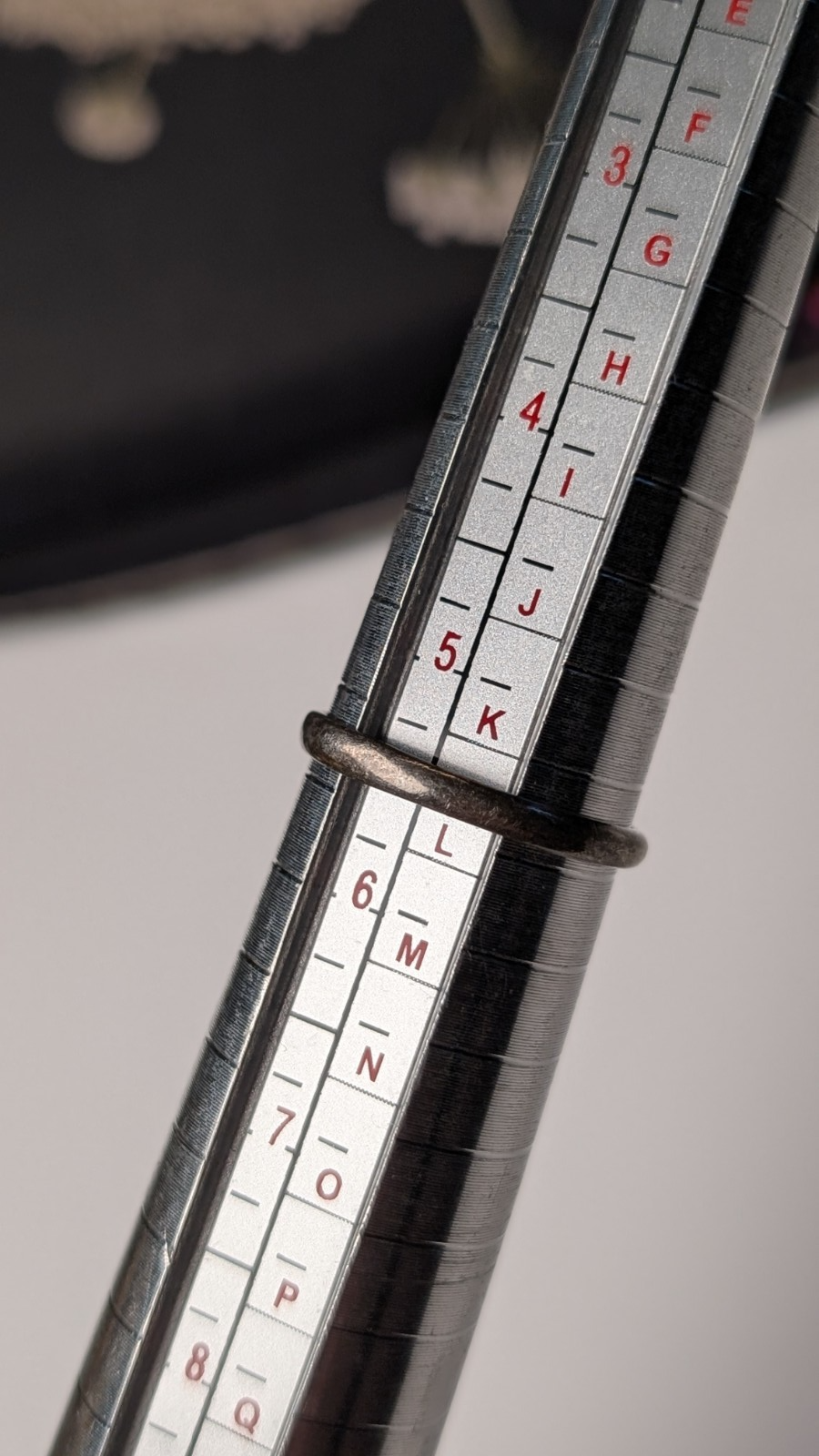 Vintage Sterling Silver 1979 Smokey Quartz Ring | Size K 1/2 | 925 Silver - Image 4