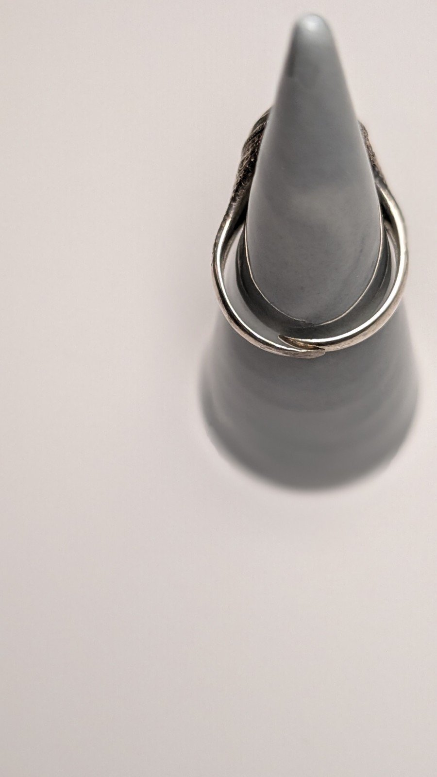 Vintage Sterling Silver Men's Openwork Tigers Eye Ring | Size Q (Resizable) - Image 9