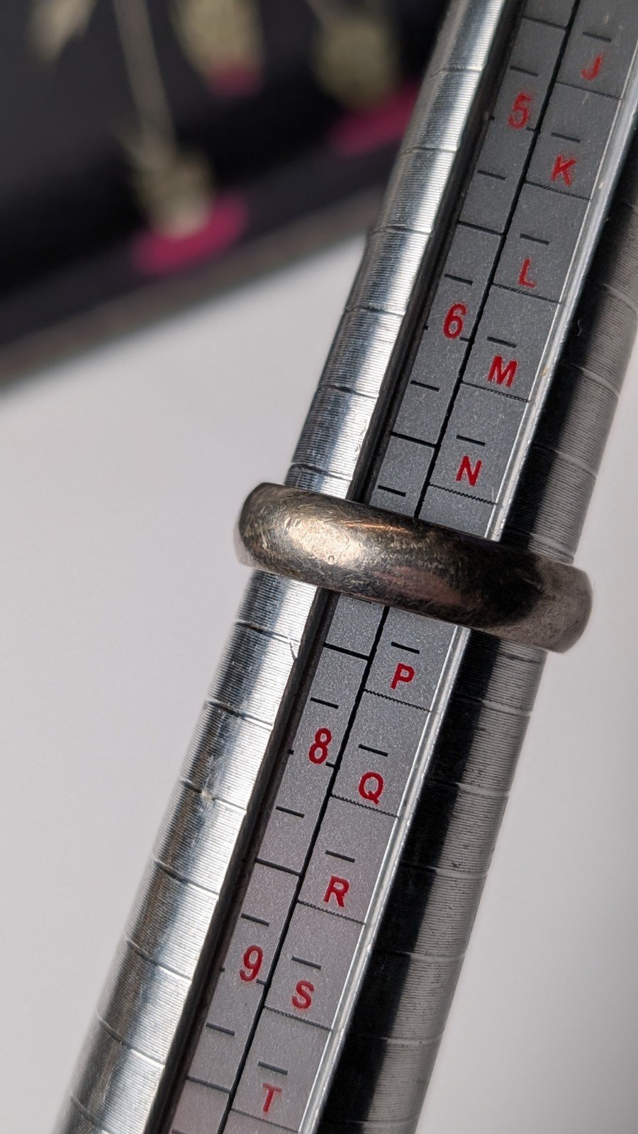 Vintage Sterling Silver 1998 Moonstone Gemstone Ring | Size O | 925 Silver - Image 9