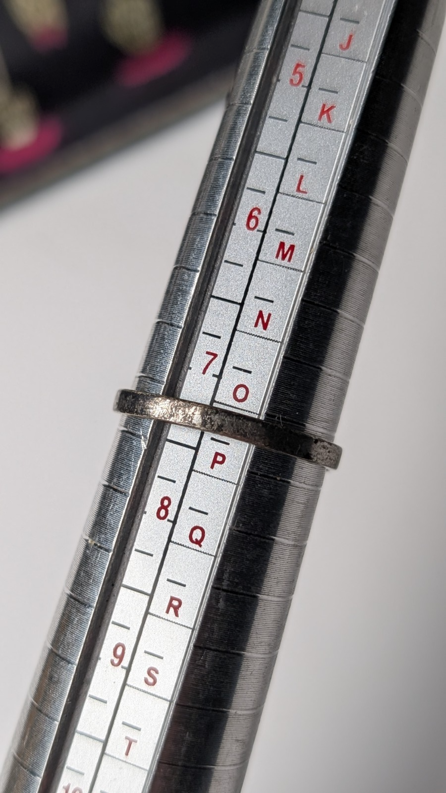 Vintage Sterling Silver Sapphire Wishbone Chevron Ring | Size O 1/2 | 925 Silver - Image 7