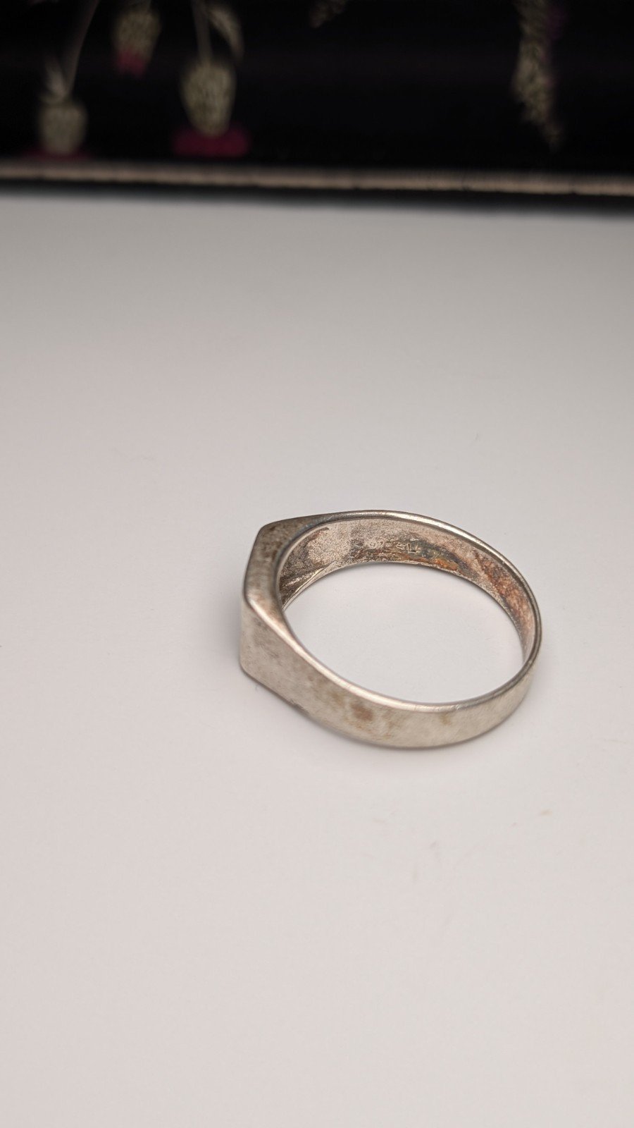 Vintage Sterling Silver Celtic Signet Ring | Size Z 1/2 | 925 Silver - Image 2