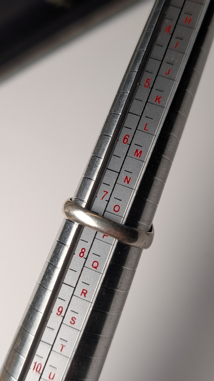 Vintage Sterling Silver Men's Flat Black Onyx Signet Ring | Size O 1/2 | 925 - Image 7