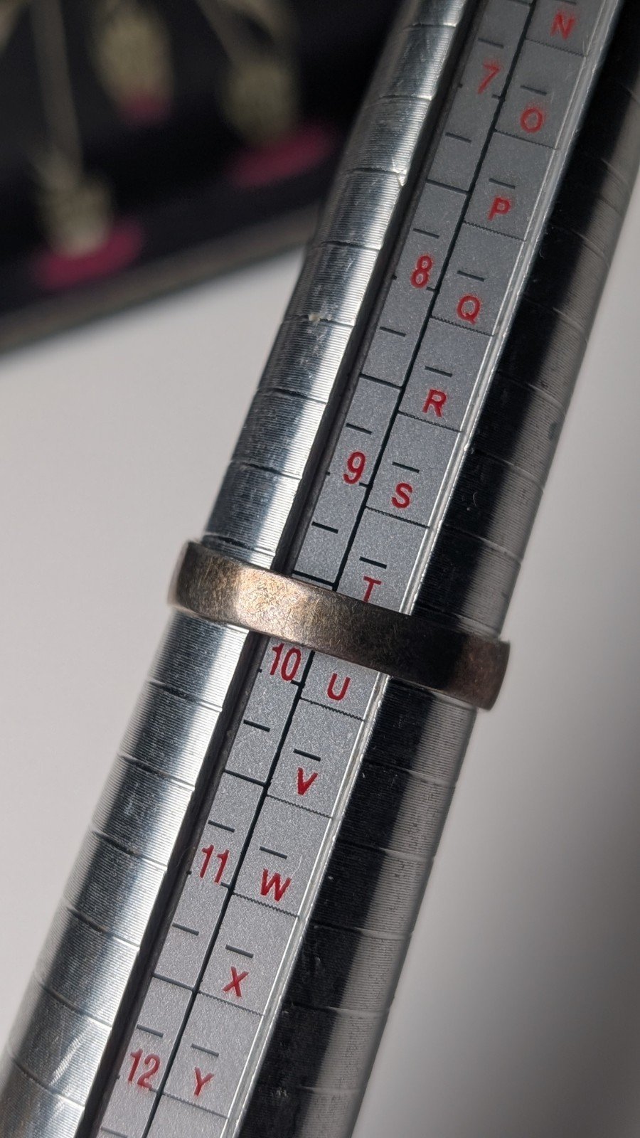 Vintage 9ct Gold Plated Sterling Silver Clear Gemstone Ring | Size T | 925 - Image 7