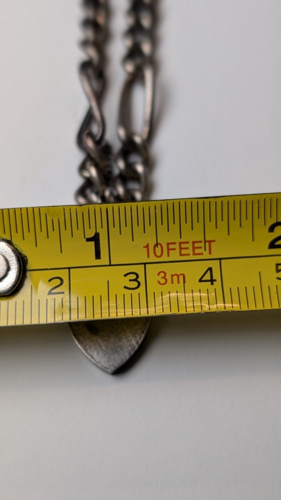 Vintage Sterling Silver 1974 Heart Padlock Bracelet | 13.69g | 925 Silver | 17cm - Image 6