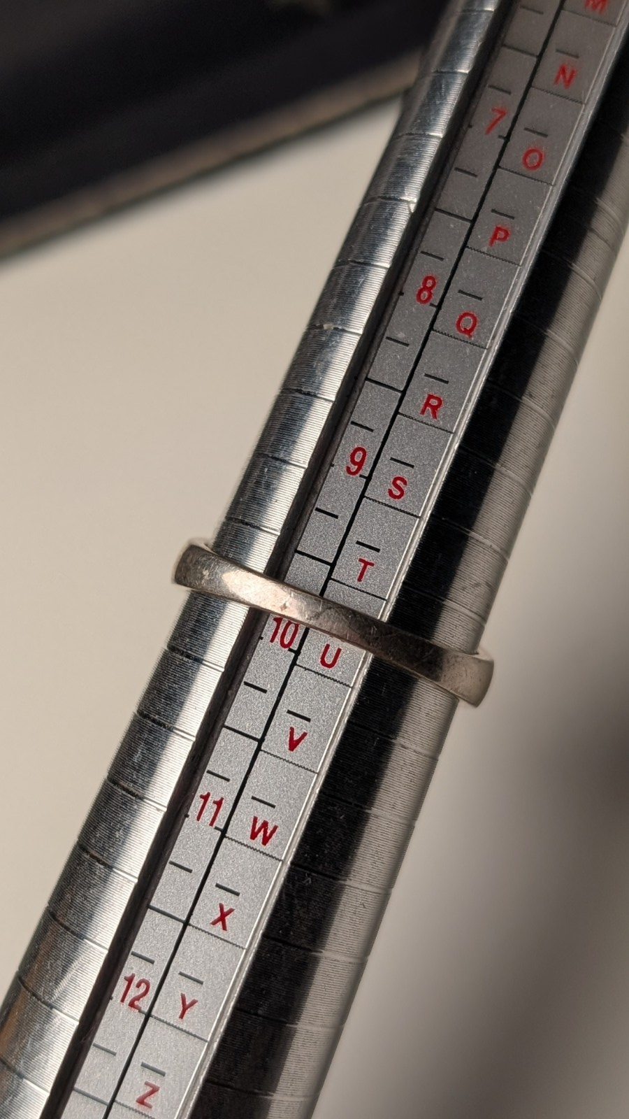 Vintage Sterling Silver Peridot Ring | Size T 1/2 | 925 Silver - Image 9