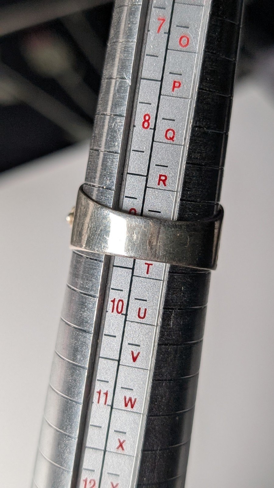 Vintage Sterling Silver Labradorite Ring | Size S | 925 Silver - Image 10