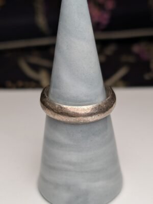 Vintage Sterling Silver Men's Band Ring | Size S 1/2 | 925 Silver
