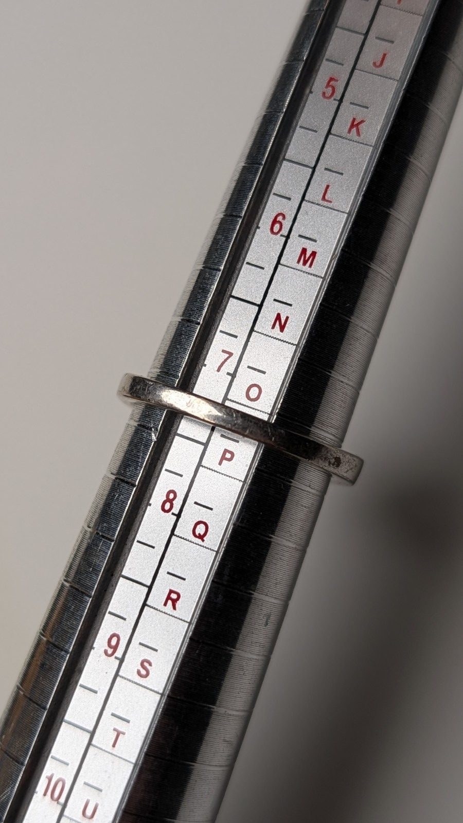 Vintage Sterling Silver CZ Solitaire Ring | Size O 1/2 | 925 Silver - Image 8