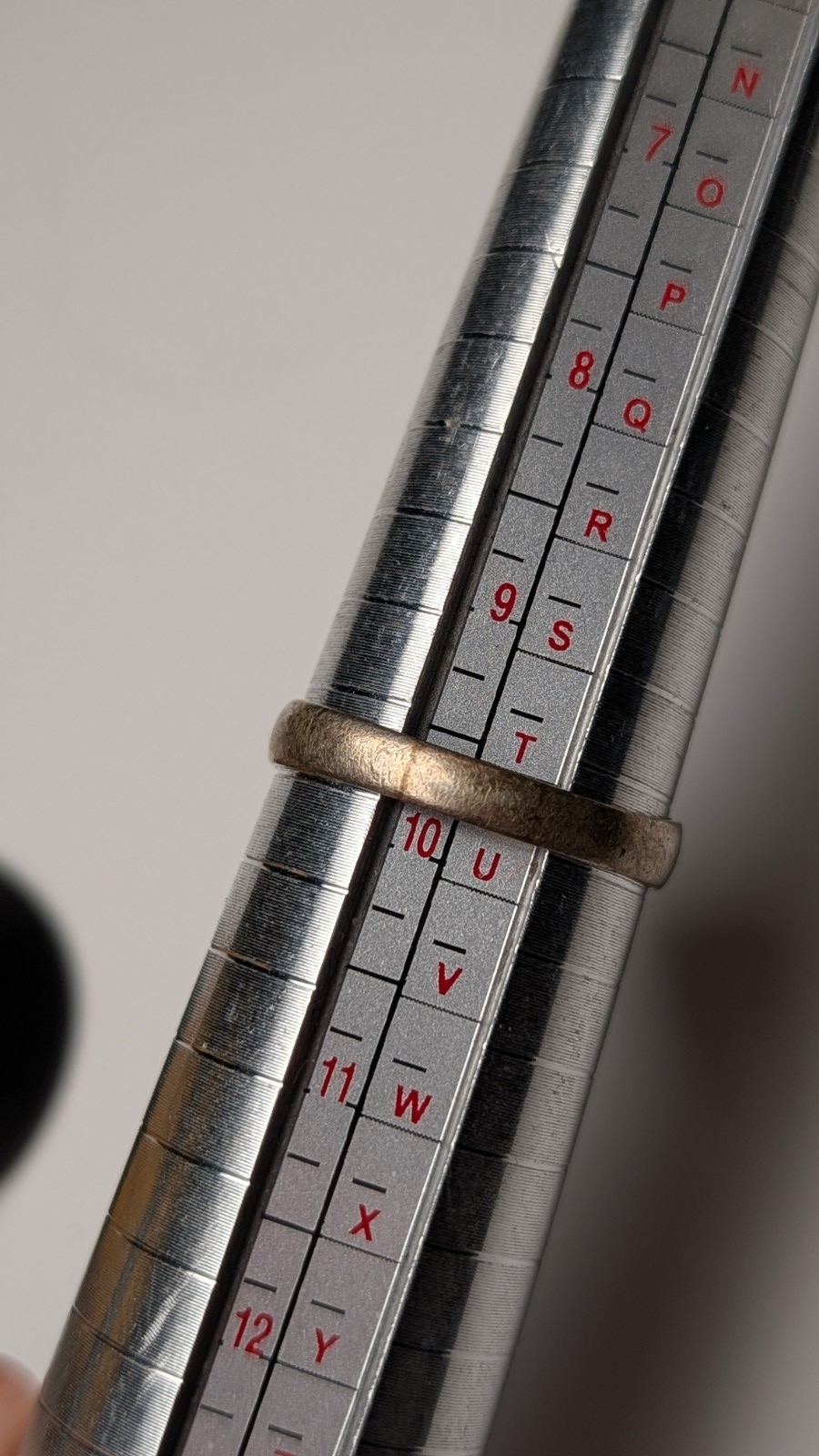 Vintage Sterling Silver 1976 Agate Ring | Size T 1/2 | 925 | Made In London - Image 8