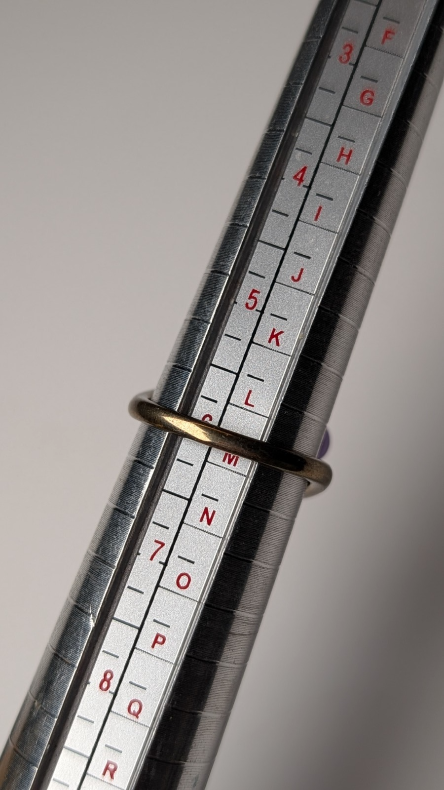 Vintage Sterling Silver Double Amethyst Ring | L 1/2 | 925 Silver - Image 8