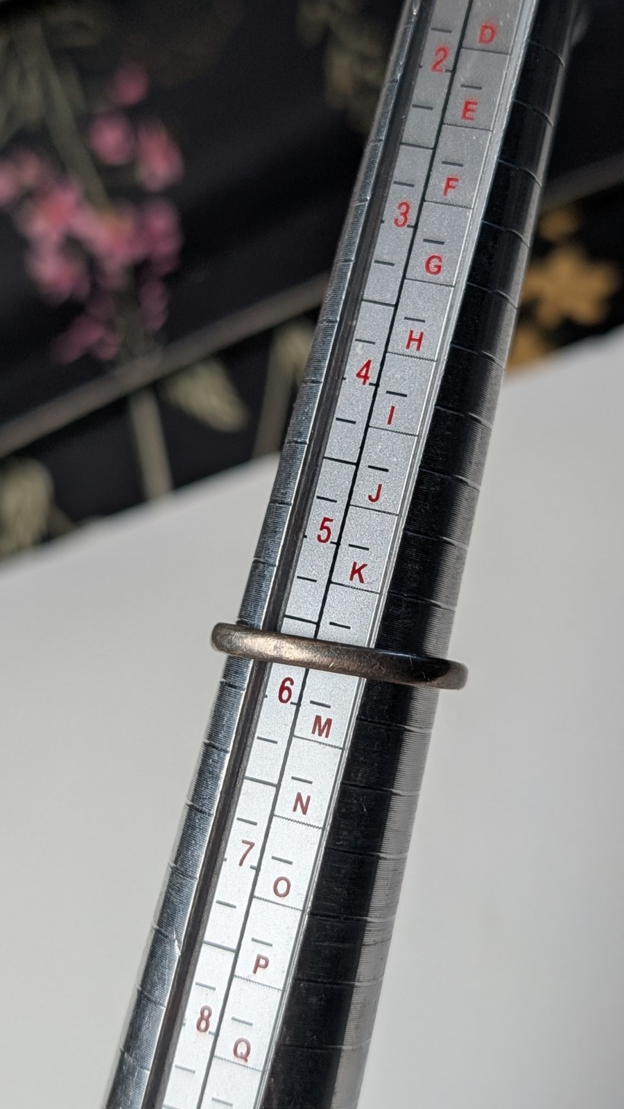 Vintage Sterling Silver 1994 Sapphire Cluster Ring | Size L | 925 Silver - Image 8