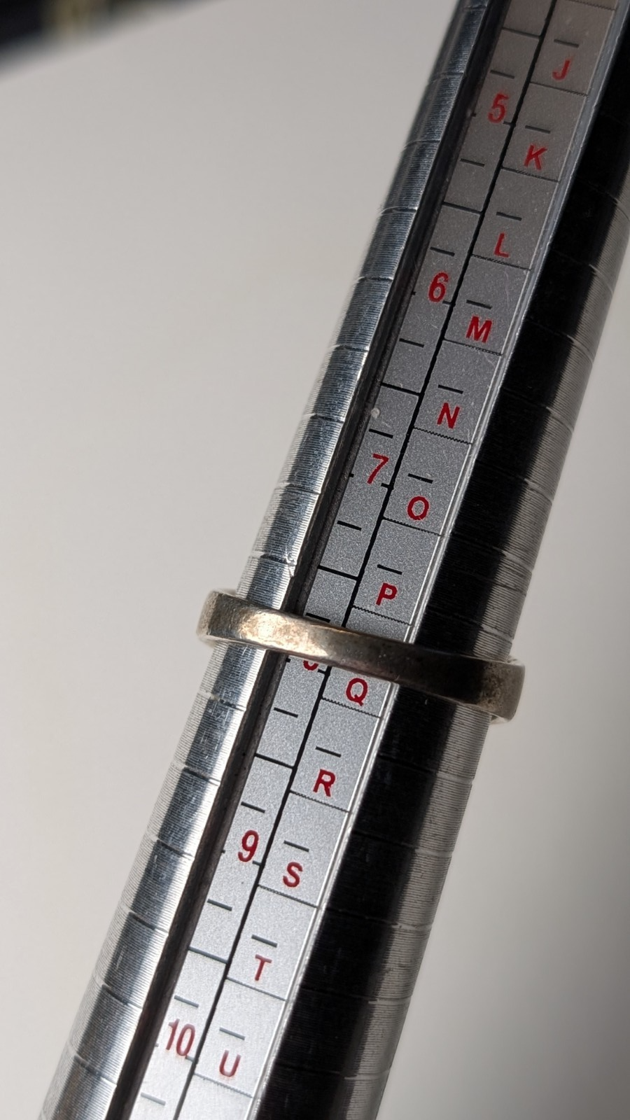 Vintage Sterling Silver Shield Ring | Size P 1/2 | 925 Silver - Image 8