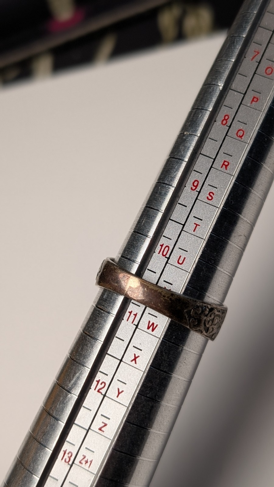 Vintage Sterling Silver 1978 Belt Buckle Ring | Size V | 925 Silver - Image 10