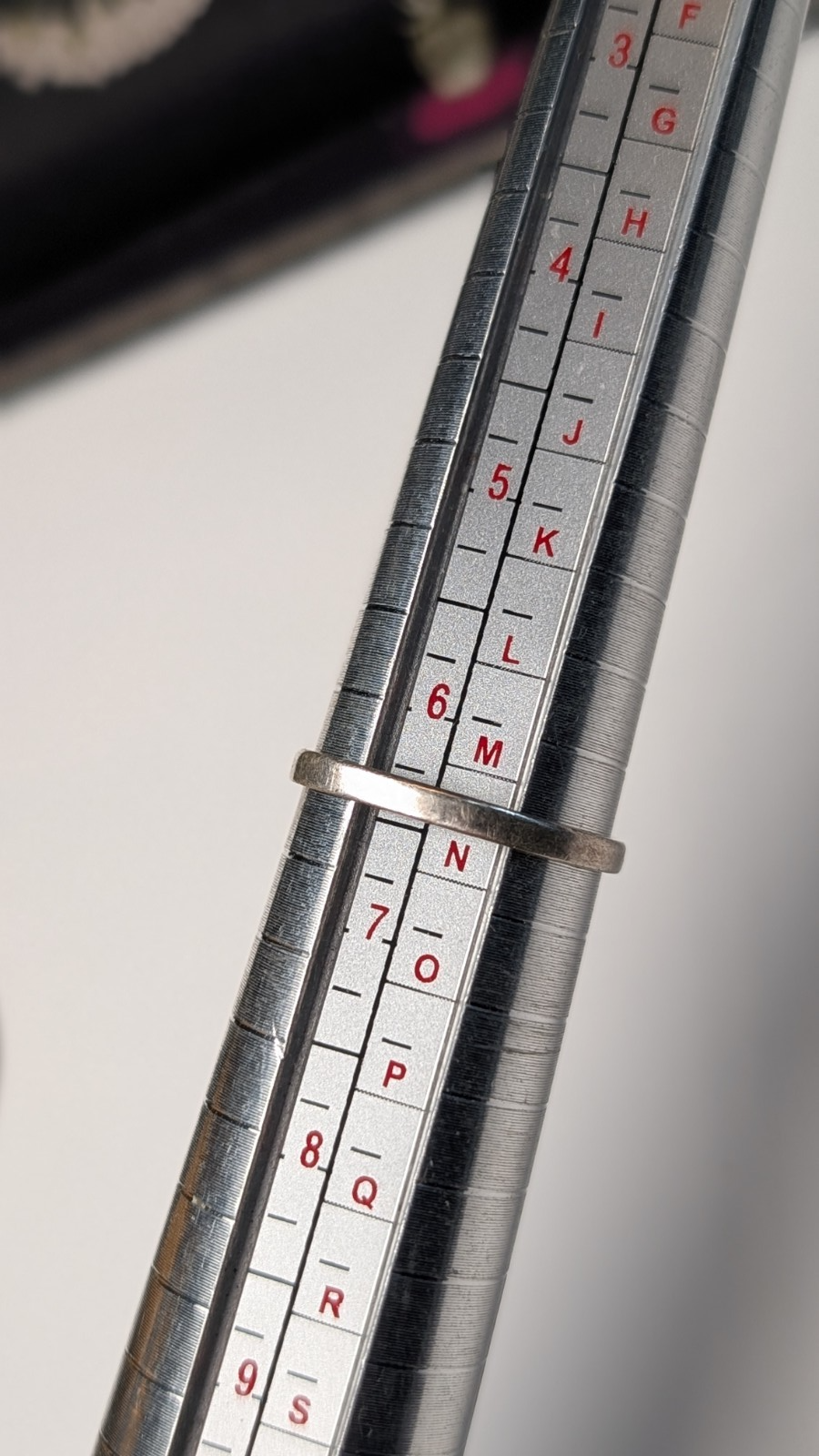 Vintage Sterling Silver 1991 Sapphire and Opal Ring | Size M 1/2 | 925 Silver - Image 7