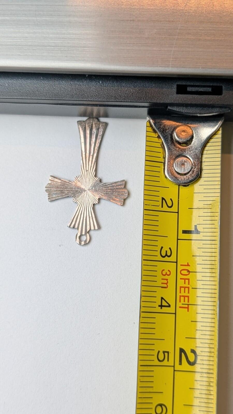 Vintage Sterling Silver Christian Cross | 925 Silver - Image 2