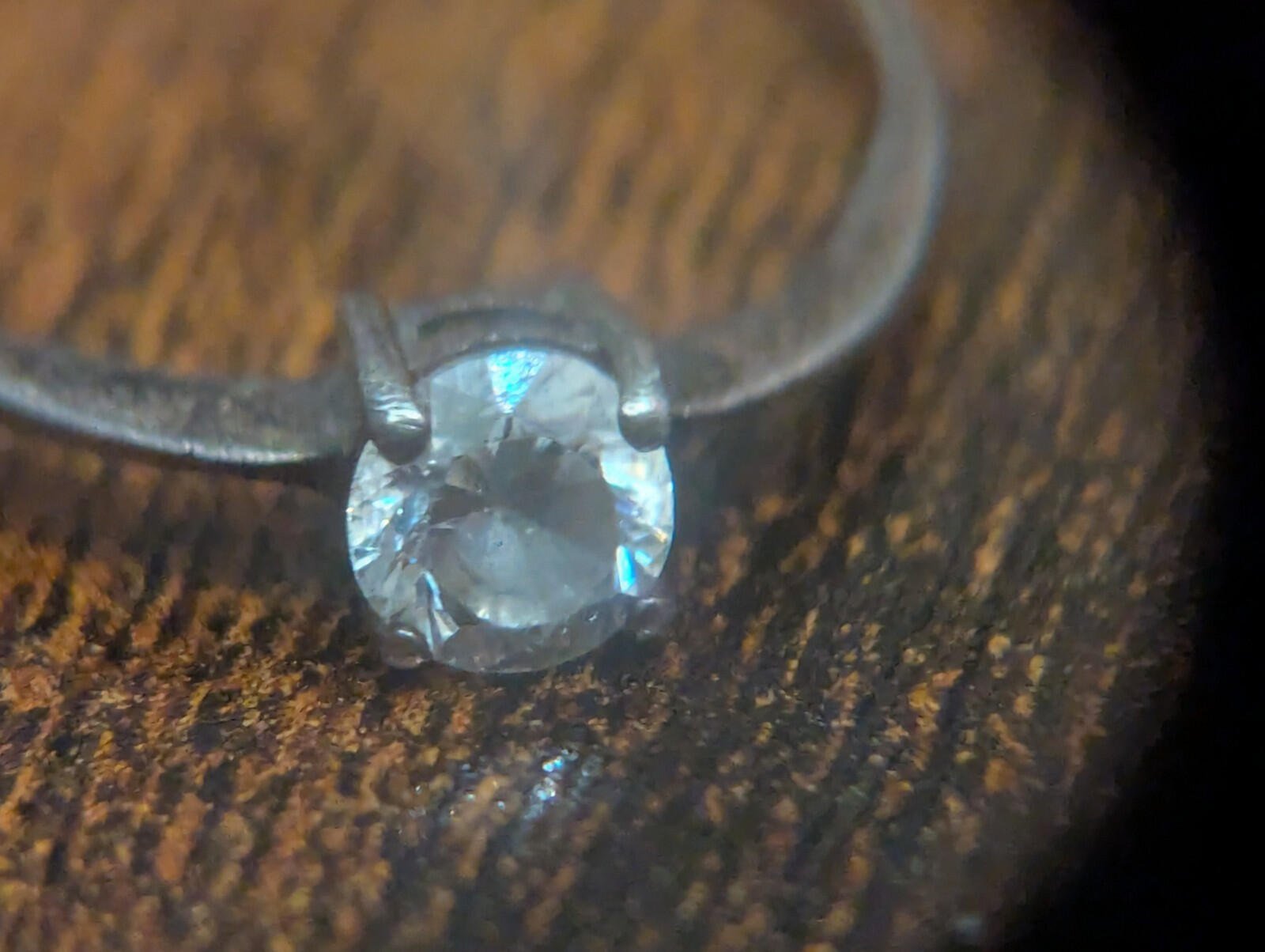Vintage Sterling Silver Ring | Gemstone Unknown | Size L 1/2 - Image 14