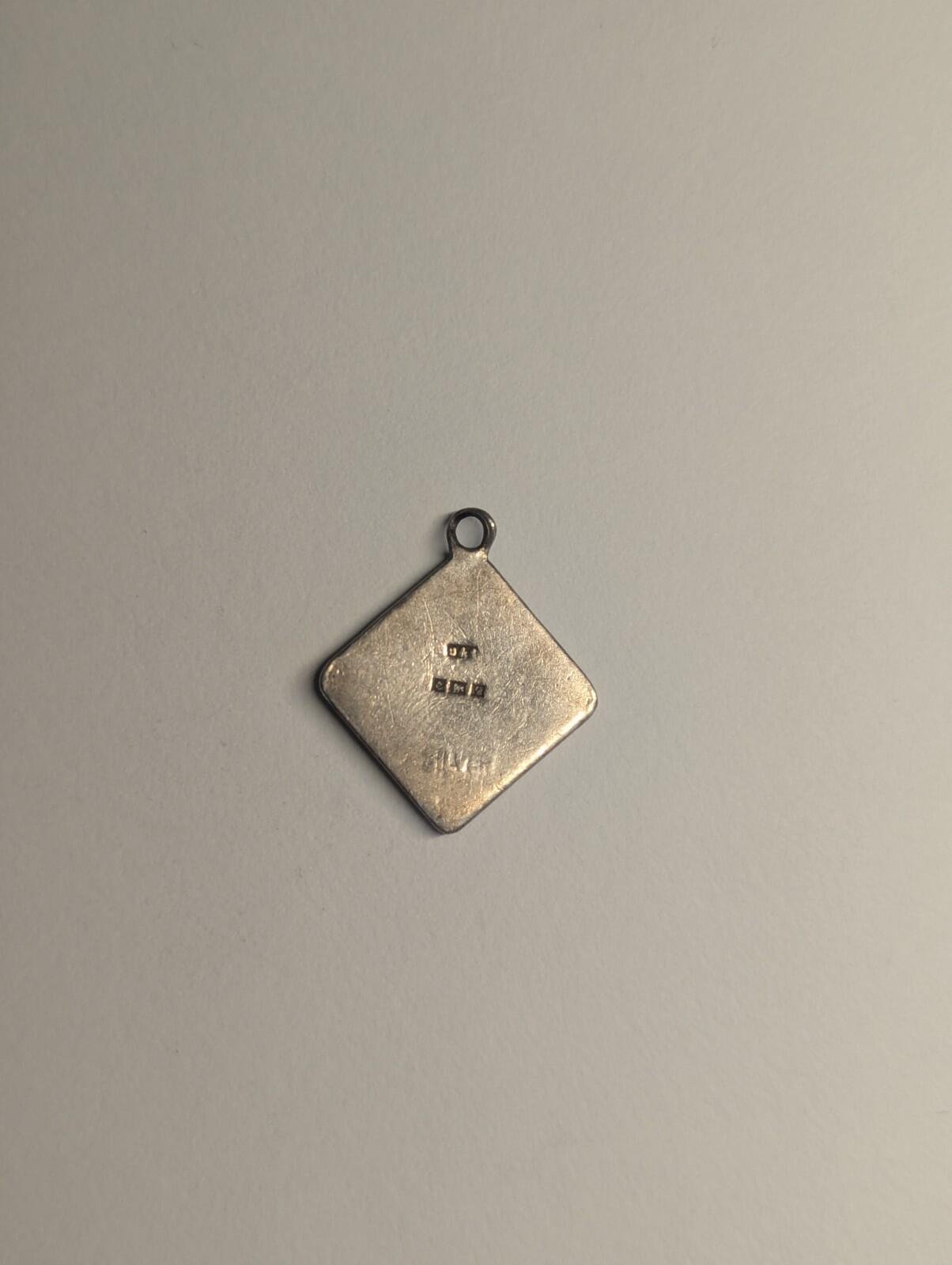 Vintage Sterling Silver 1956 St Christopher Pendant | 925 Silver - Image 4