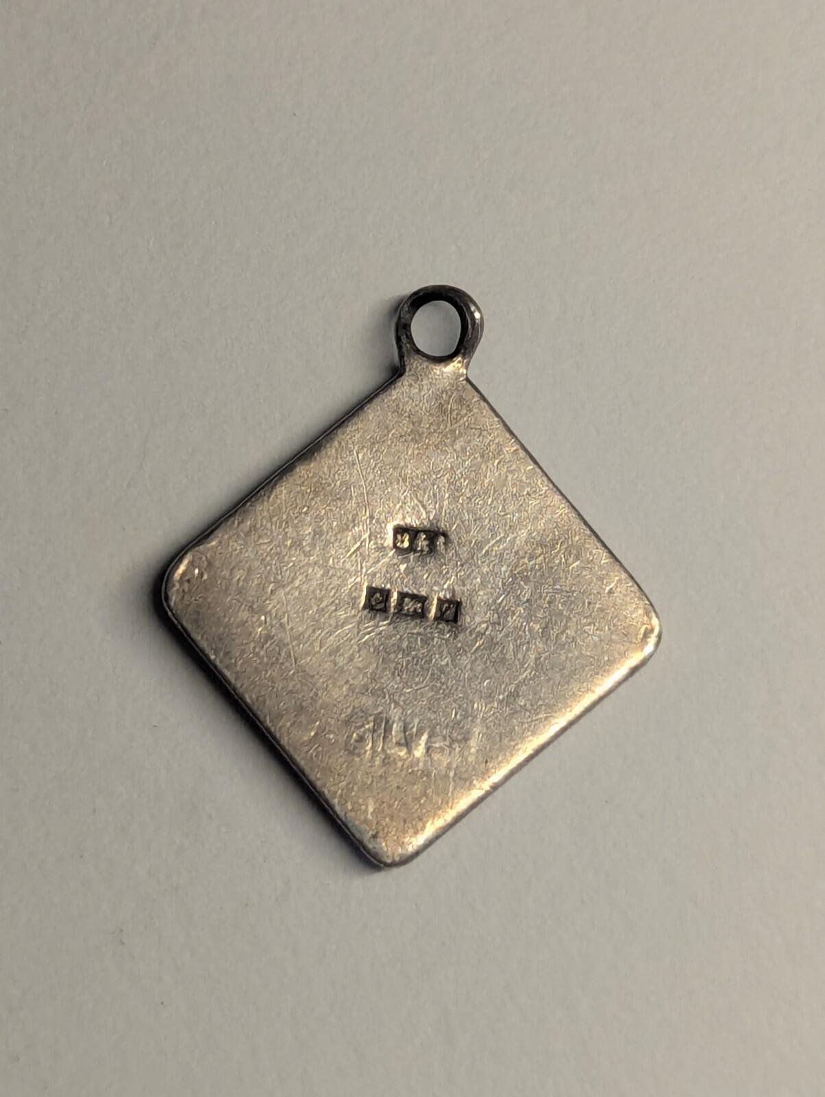 Vintage Sterling Silver 1956 St Christopher Pendant | 925 Silver - Image 6