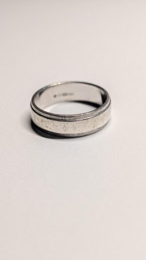 Sterling Silver Band Ring | Size R | 925 Silver