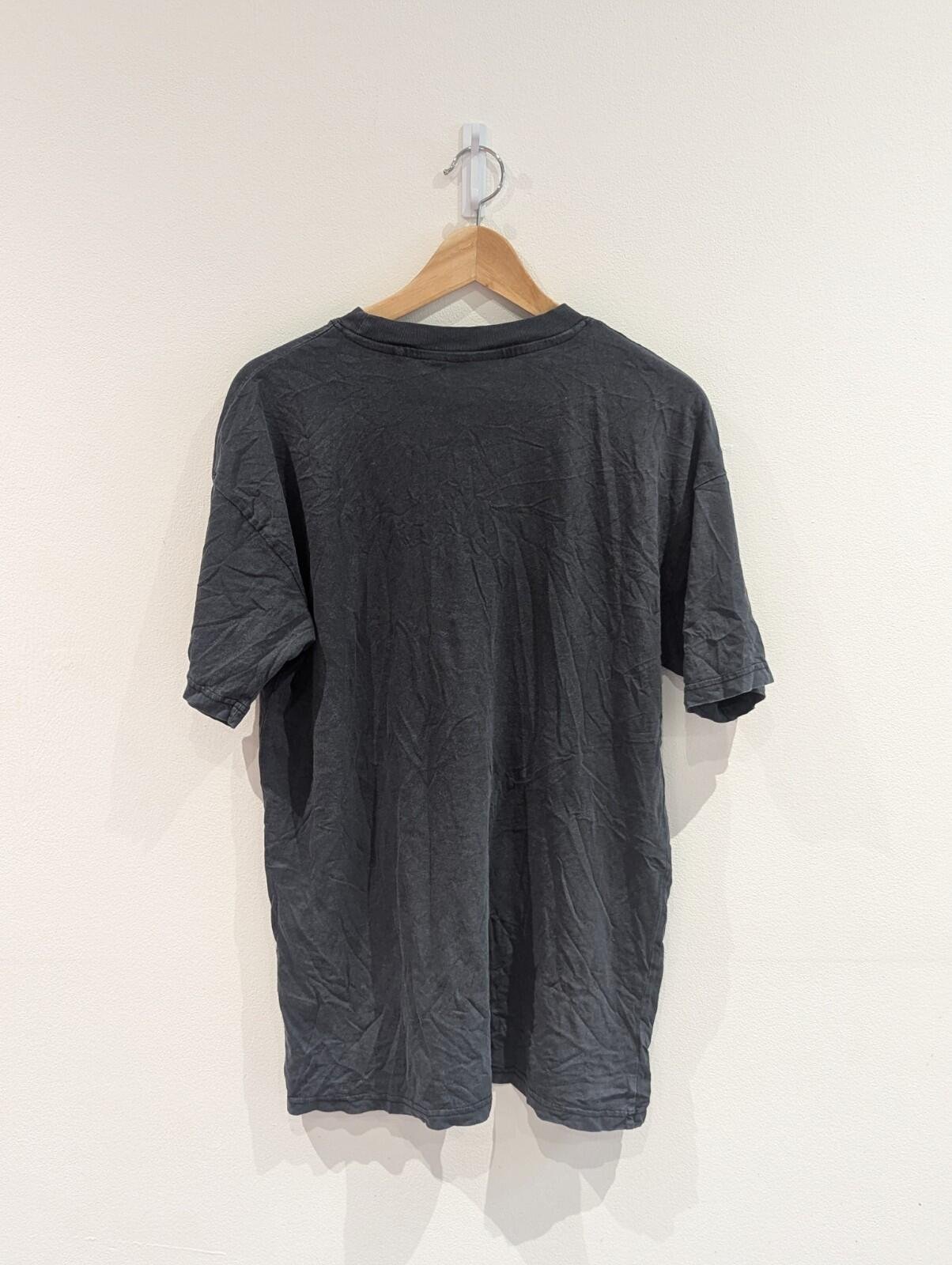Vintage Style Notorious B.I.G 1995 Tour Grey T Shirt Size X Small - Image 2
