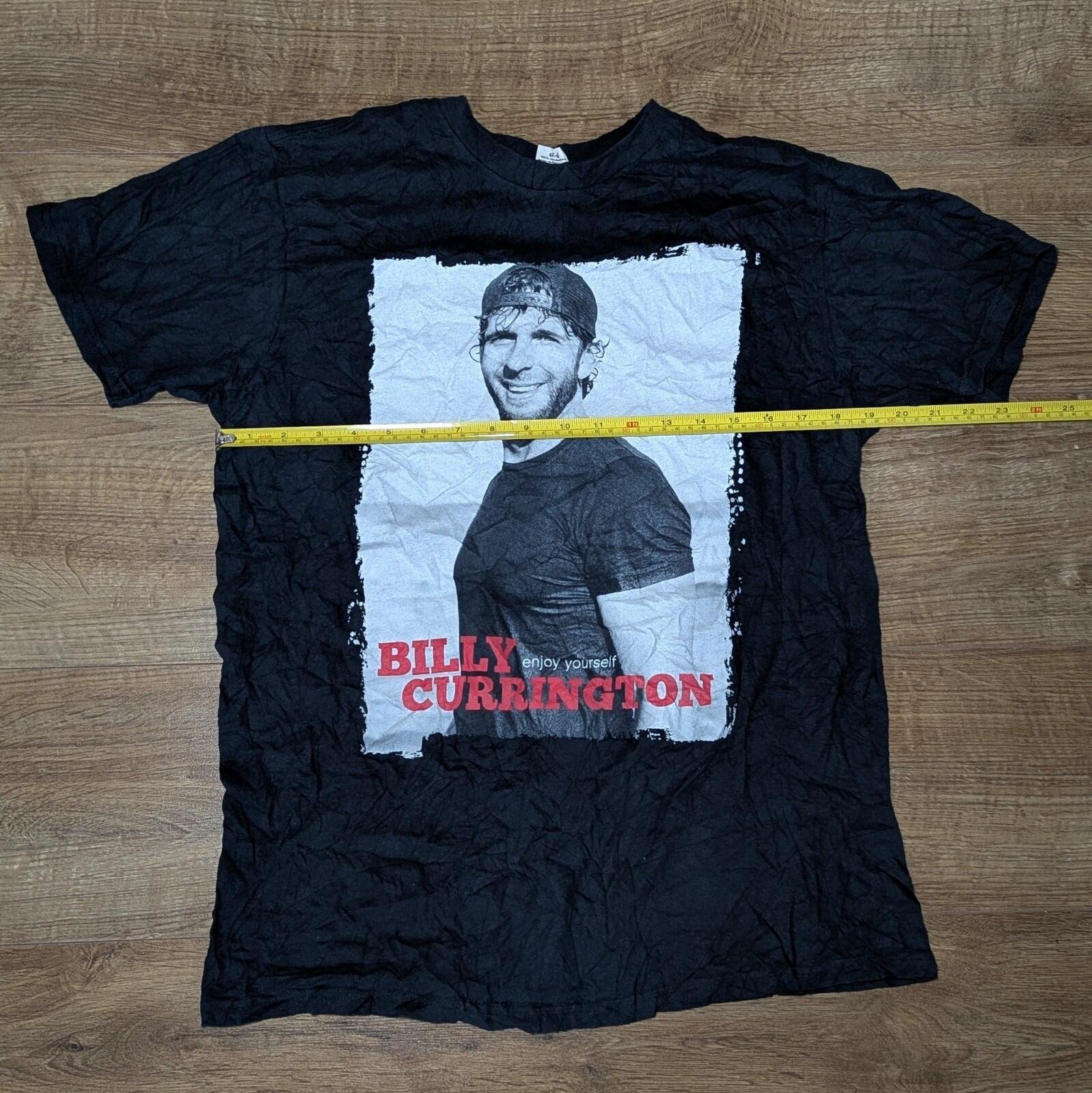 Vintage Style Billy Currington Black T Shirt Size Large - Image 5